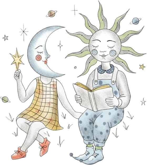 Story Hour in a white frame